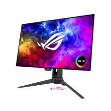 ASUS ROG Swift PG27AQDM 27” 1440P OLED DSC Gaming Monitor - QHD (2560x1440), 240Hz, 0.03ms, G-SYNC Compatible, Anti-Glare Micro-Texture Coating, 99% DCI-P3, True 10-bit, DisplayPort,Black